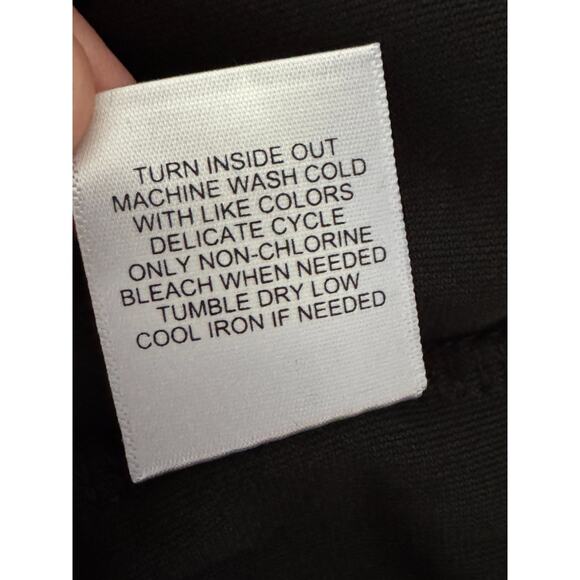 Juicy Couture Luxe Velour Pullover Hoodie Black Large NWT Half-Zip Long Sleeve - Picture 12 of 13